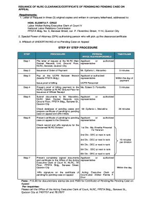 nlrc quezon avenue|Certificate of No Pending Case .
